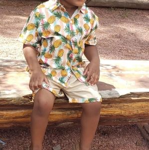 Shein Toddler Boys Two Piece Set